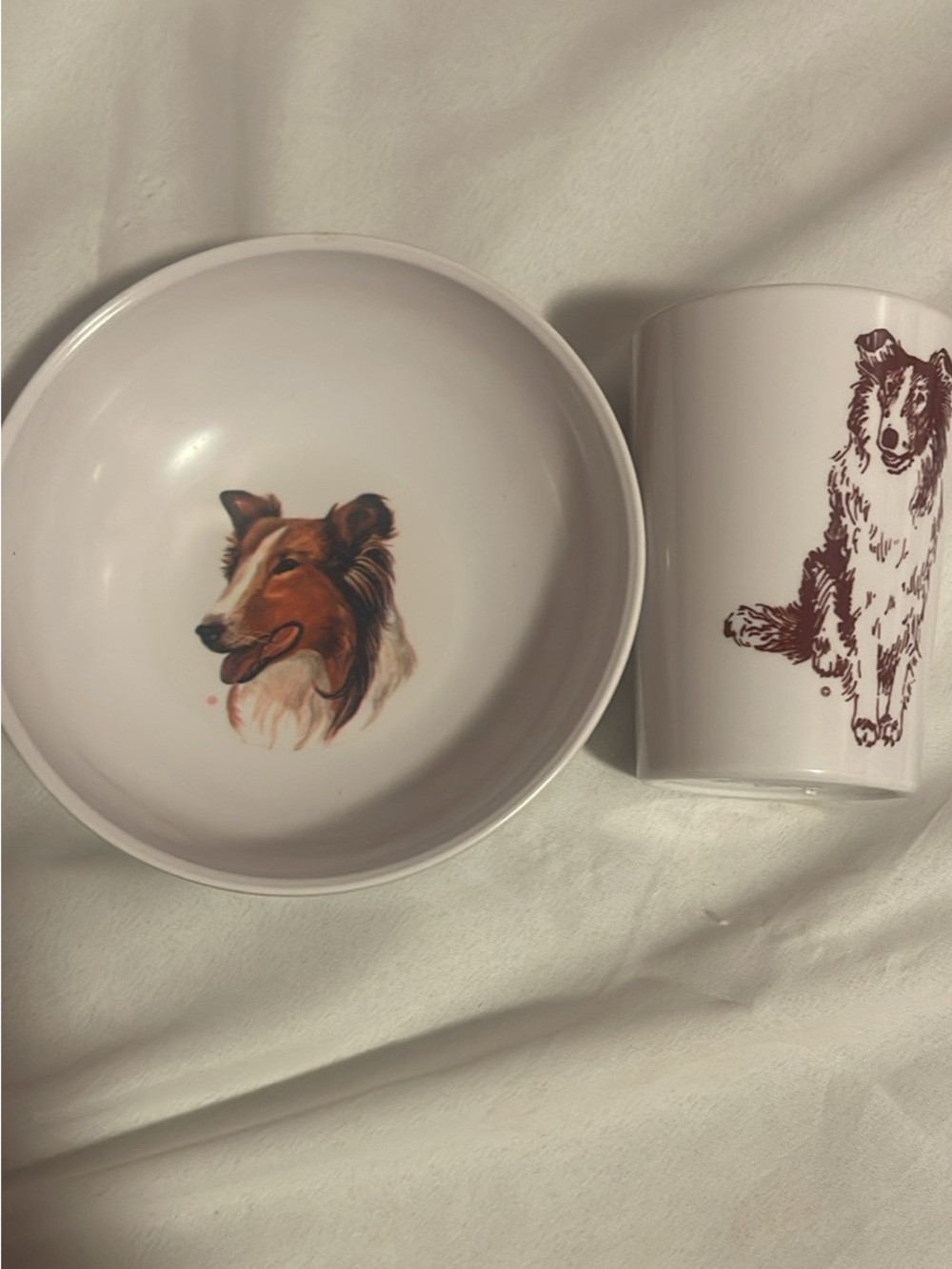 Vintage 1960s Melmac Lessia dinner set
